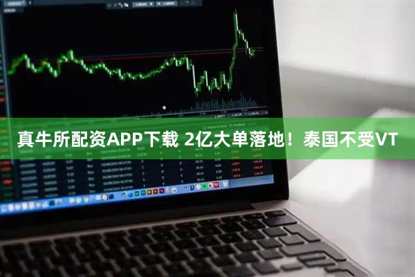 真牛所配资APP下载 2亿大单落地！泰国不受VT